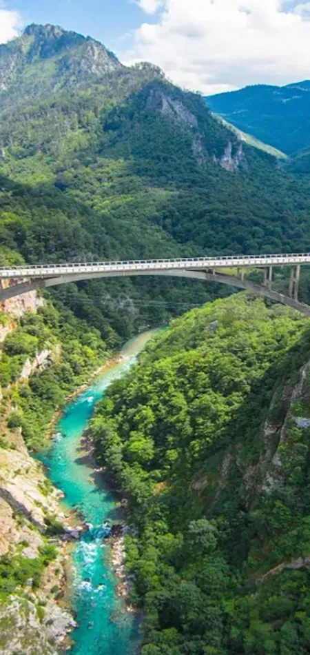 Каньон реки Тара — дикая красота Черногории