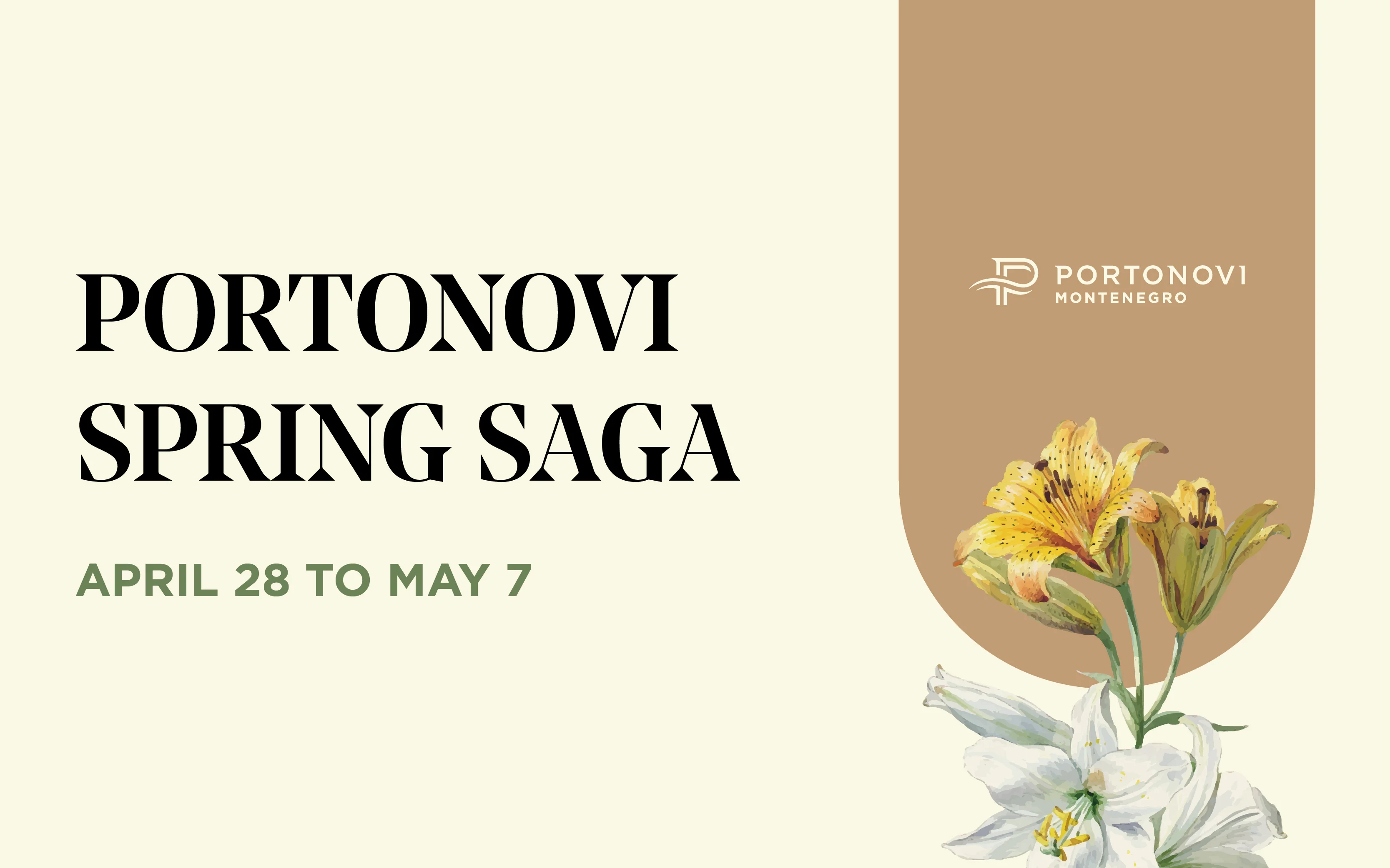 Portonovi Spring Saga branding and design introduction