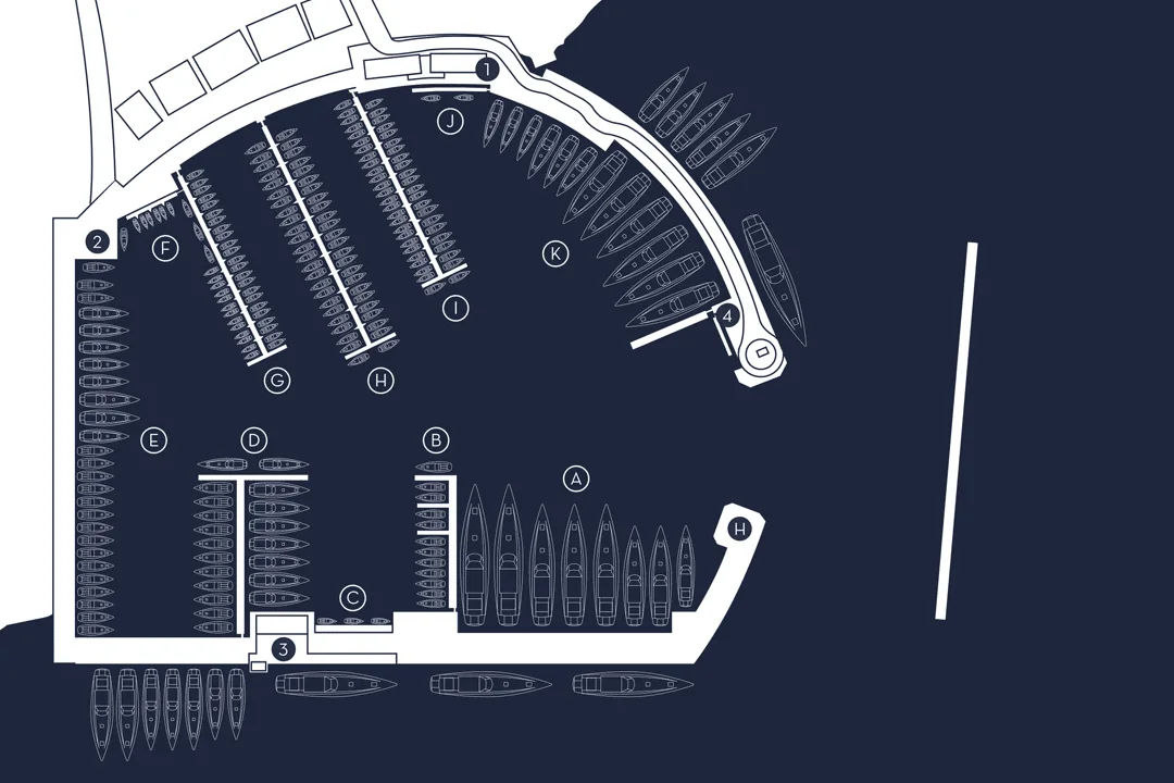 Marina plan- book a berth